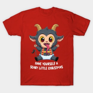 Cheeky Krampus Holiday Greetings T-Shirt